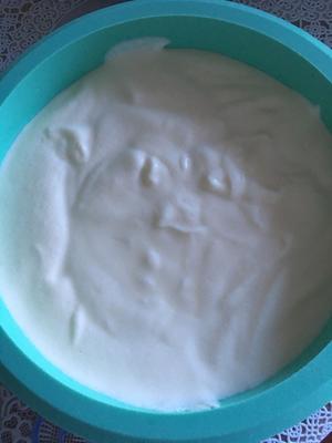 豆乳蛋糕6-7寸（内附豆乳卡士达酱、熟黄豆粉做法，超完整步骤）的做法 步骤10