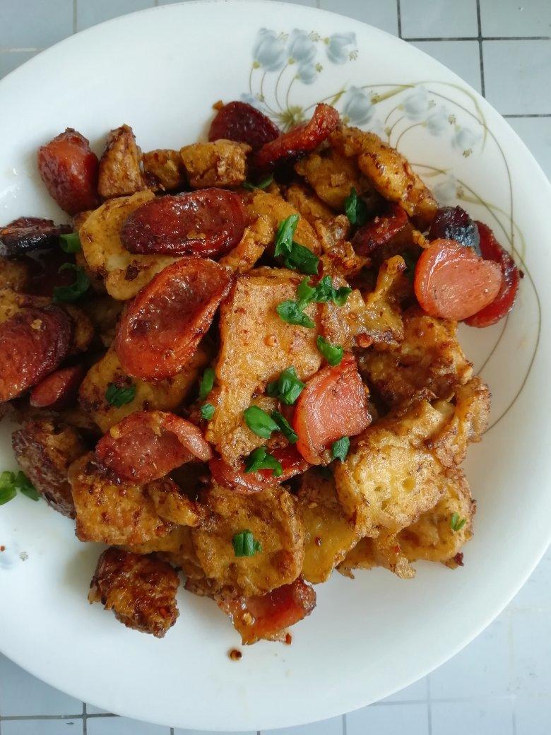 完胜路边摊：香煎孜然豆腐