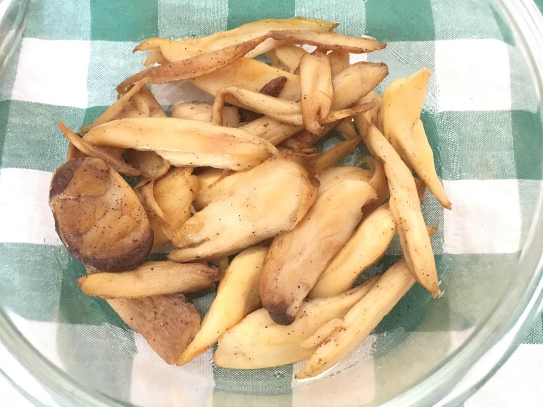干煸手撕杏鲍菇