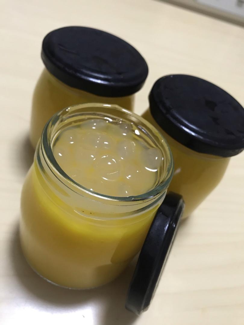 隐诗做的白凉粉版芒果布丁