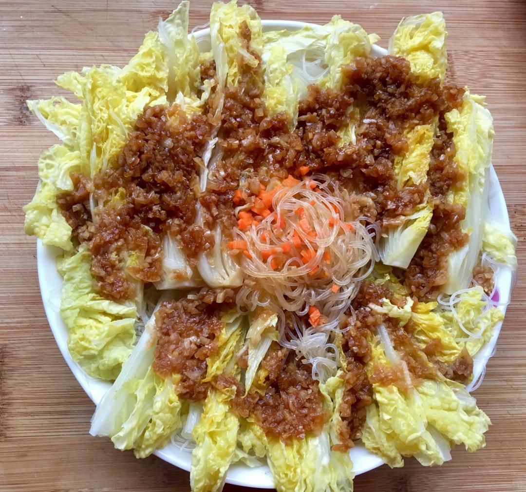 蒜蓉粉丝娃娃菜