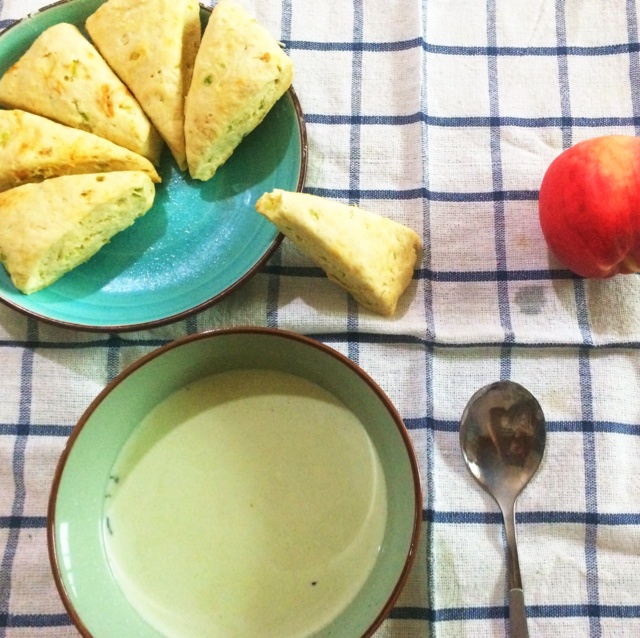 喷香香无糖低脂葱花司康(无泡打粉)