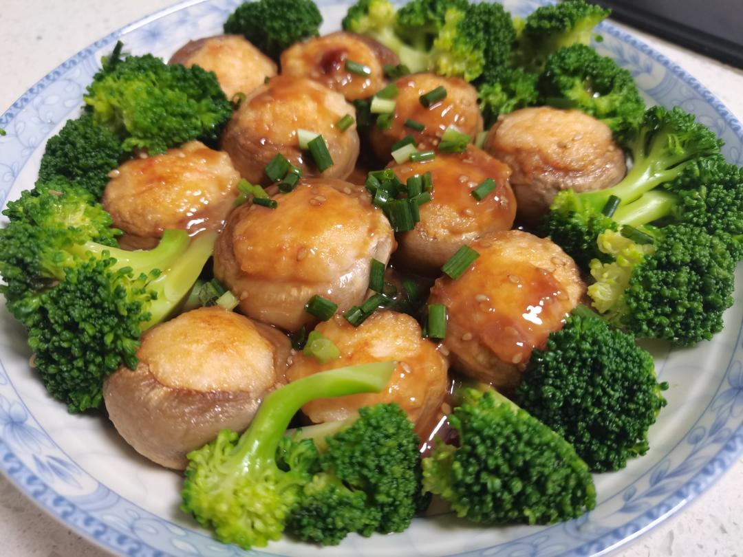 快乐减脂，鲜美Q弹的【口蘑虾滑】