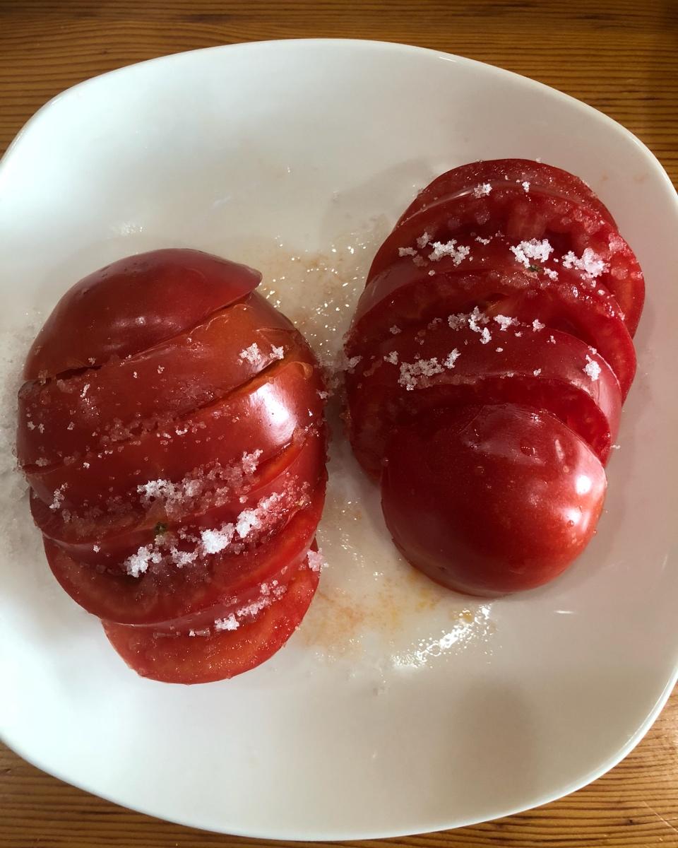 爱玩mln做的白糖拌西红柿