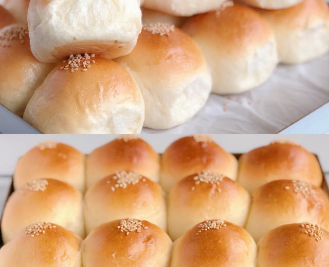 超软牛奶餐包，烘焙新手做面包第一课，超软不变硬的秘诀！传统老面包