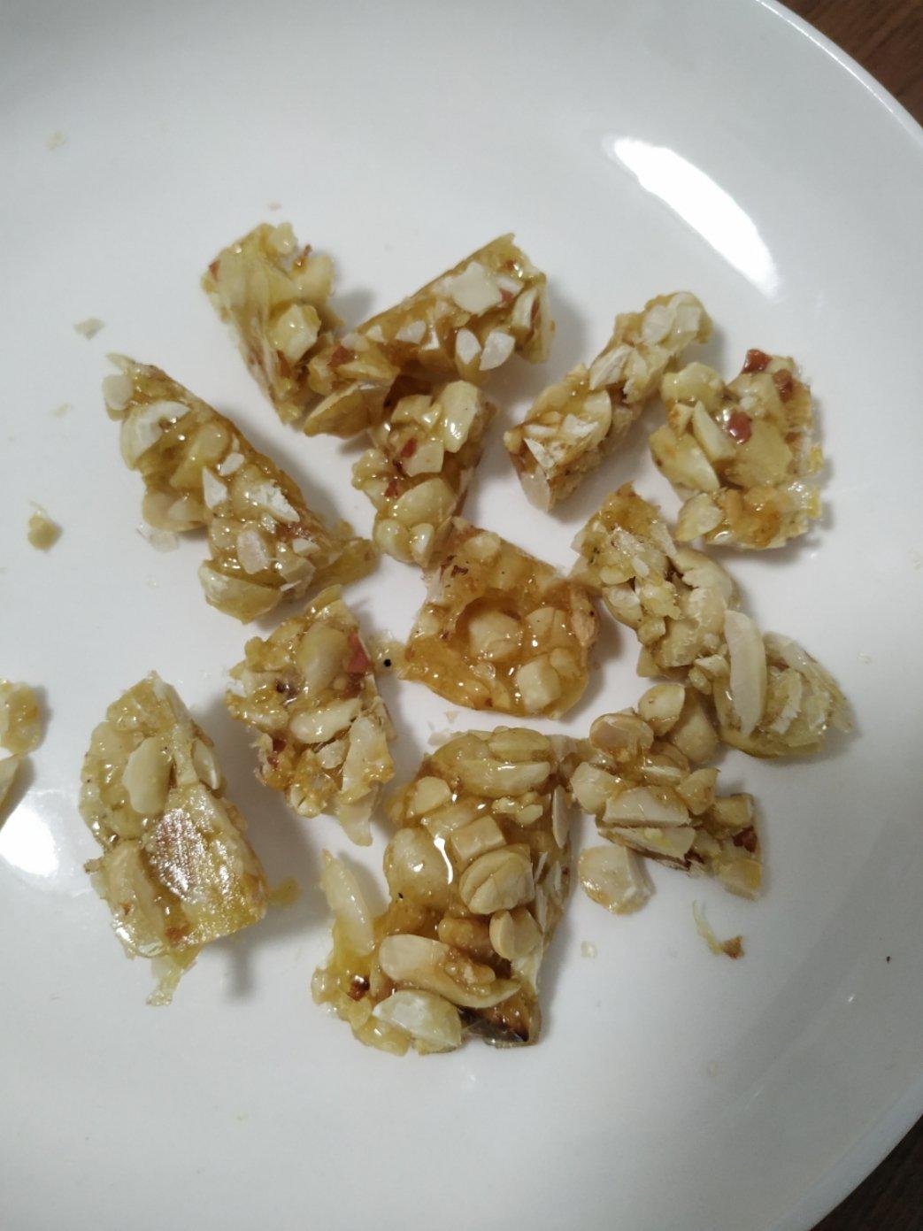 无水无油香脆花生糖