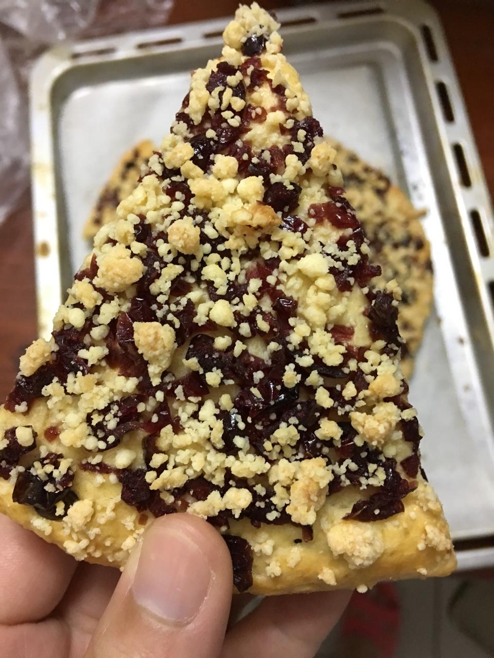 红豆蔓越莓司康（松饼）