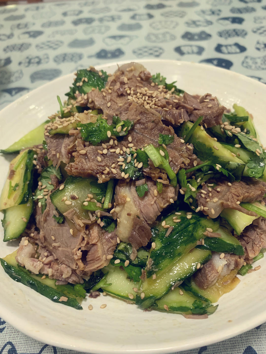 低脂凉拌肥牛