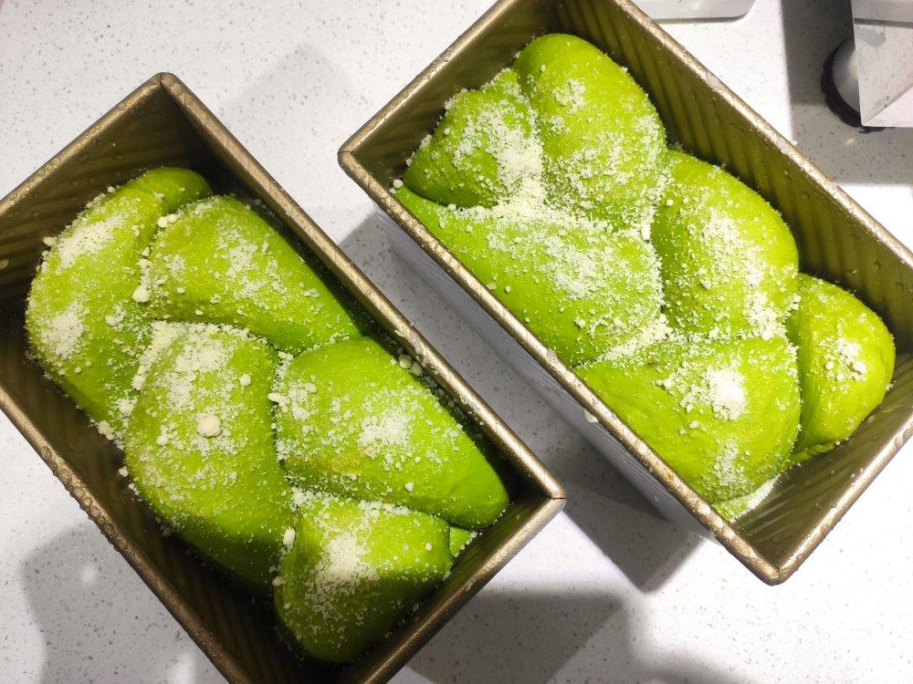 超好吃的抹茶流泪吐司