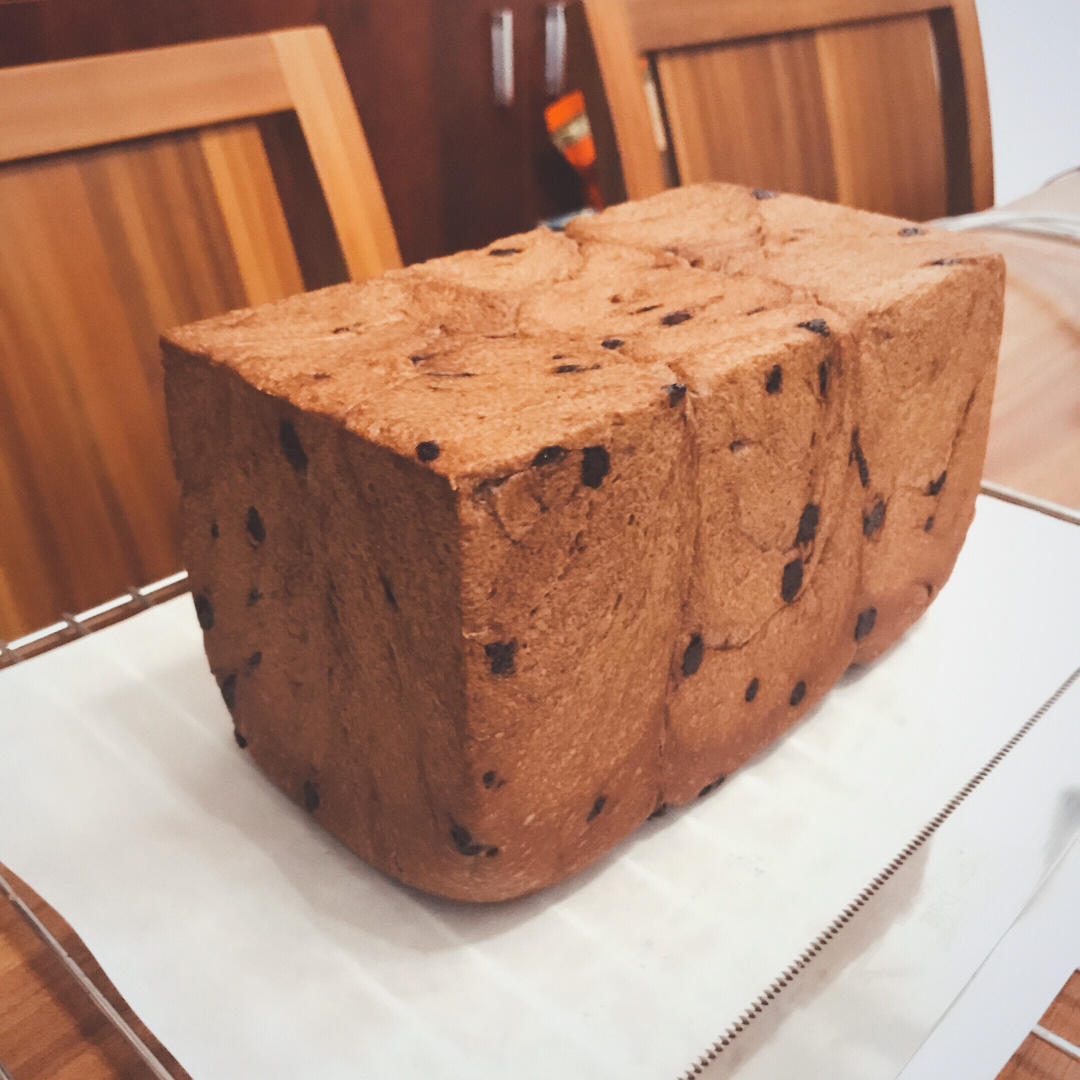 奶油巧克力吐司