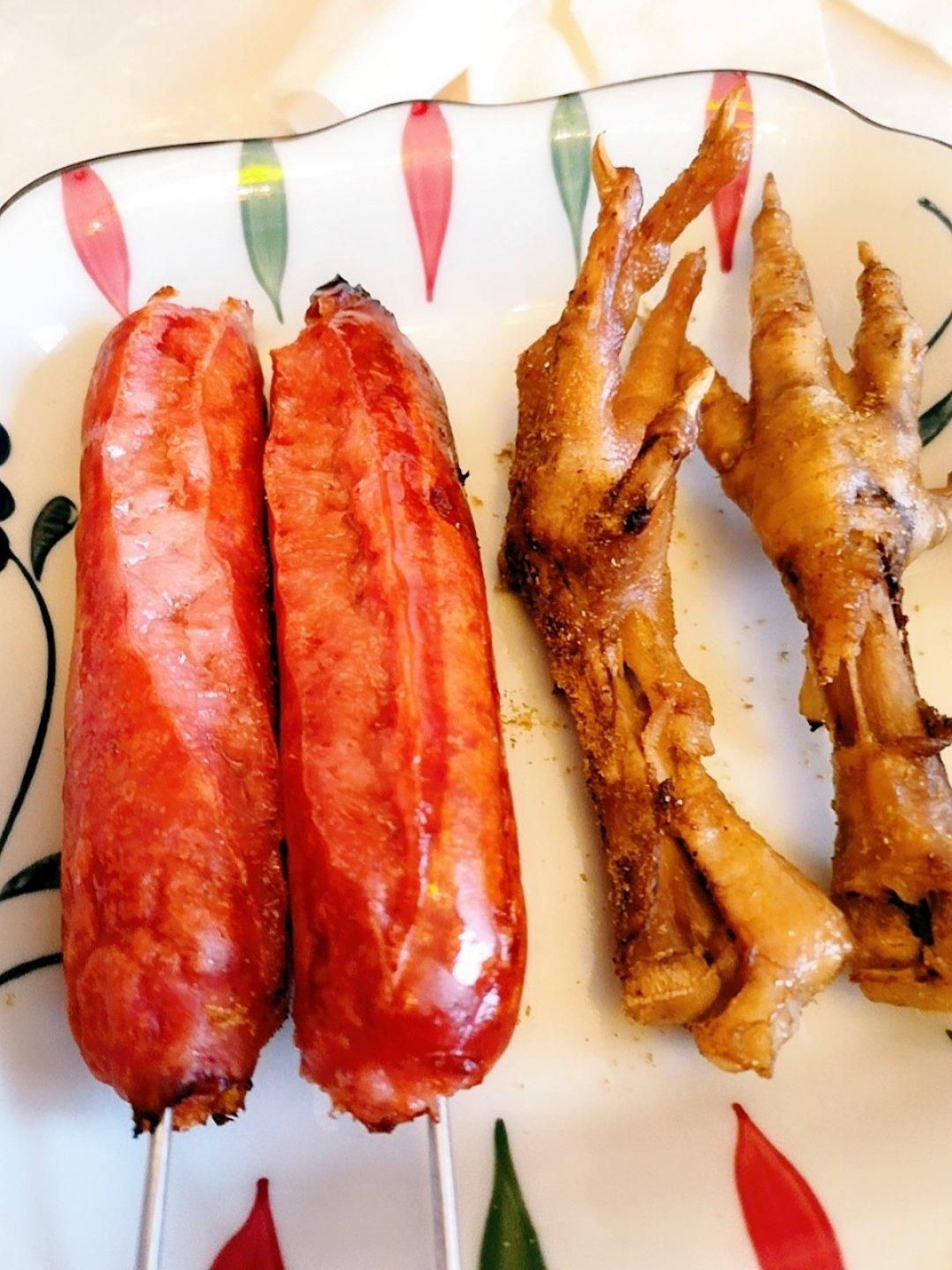 香烤鸡爪