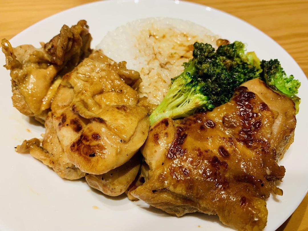 照烧鸡腿饭