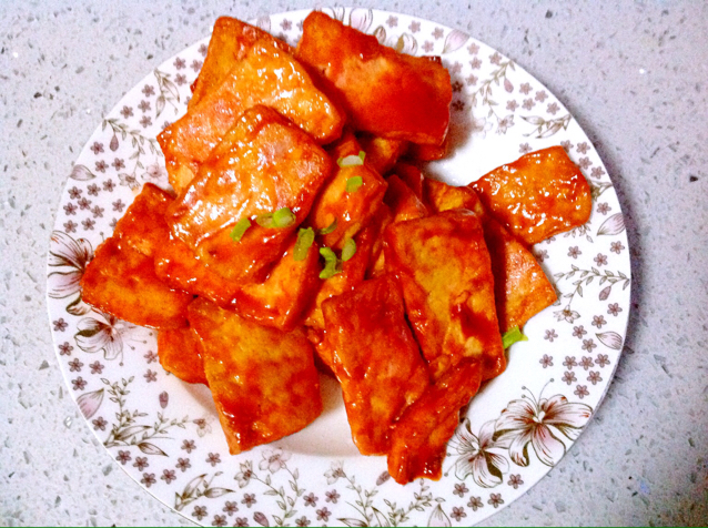糖醋脆皮豆腐