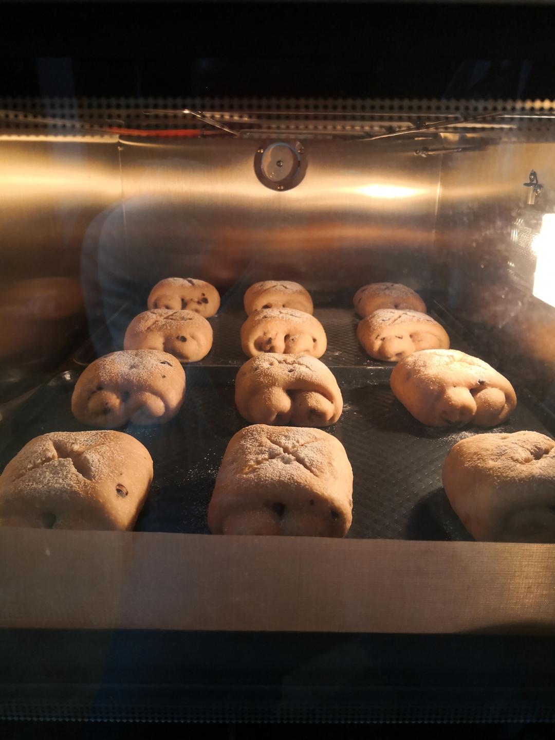 咖啡巧克力面包卷