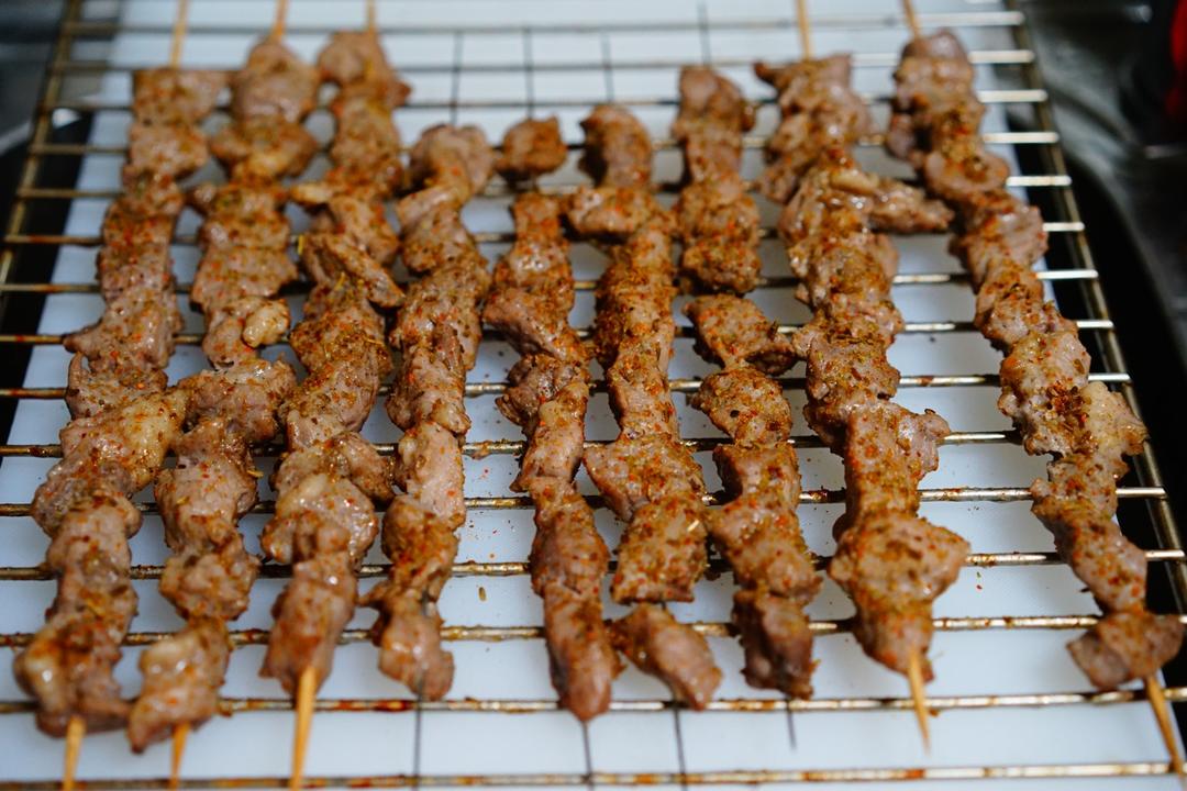 太给力——烤羊肉串（烤箱版）