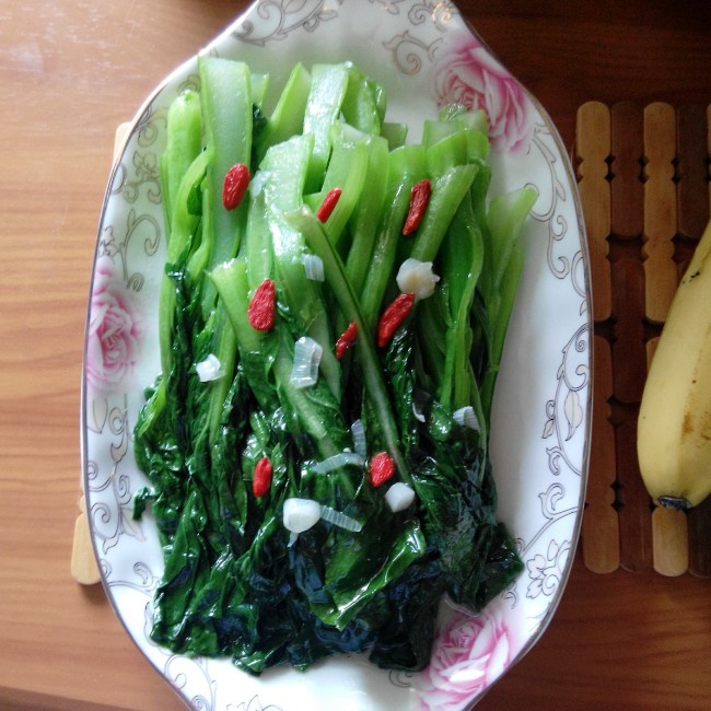 白灼菜心
