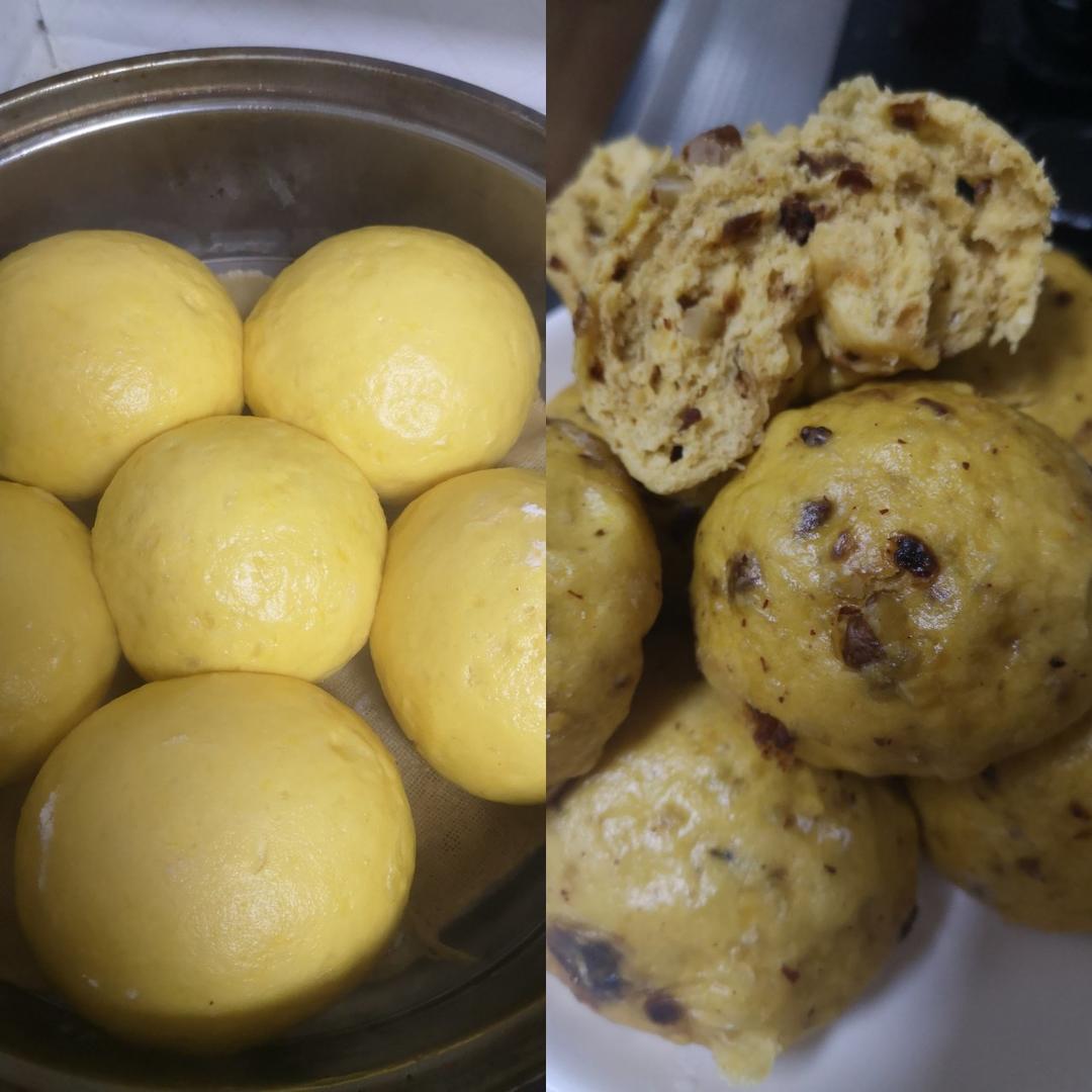 超级松软好吃的南瓜馒头