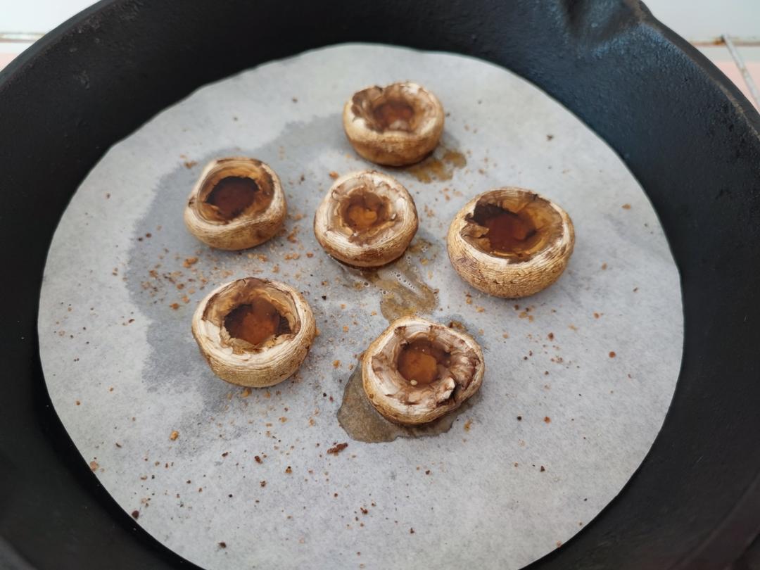 烤口蘑 烤箱版。