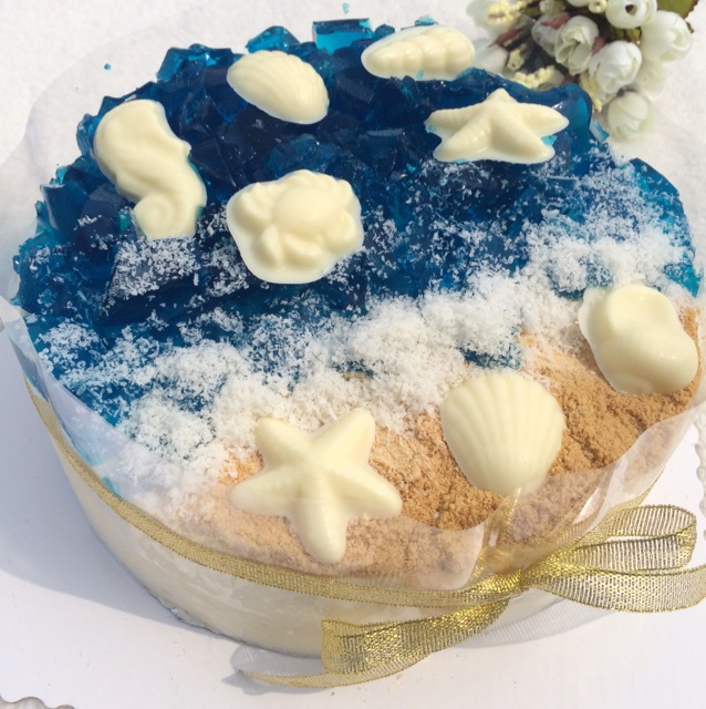 海洋酸奶慕斯蛋糕