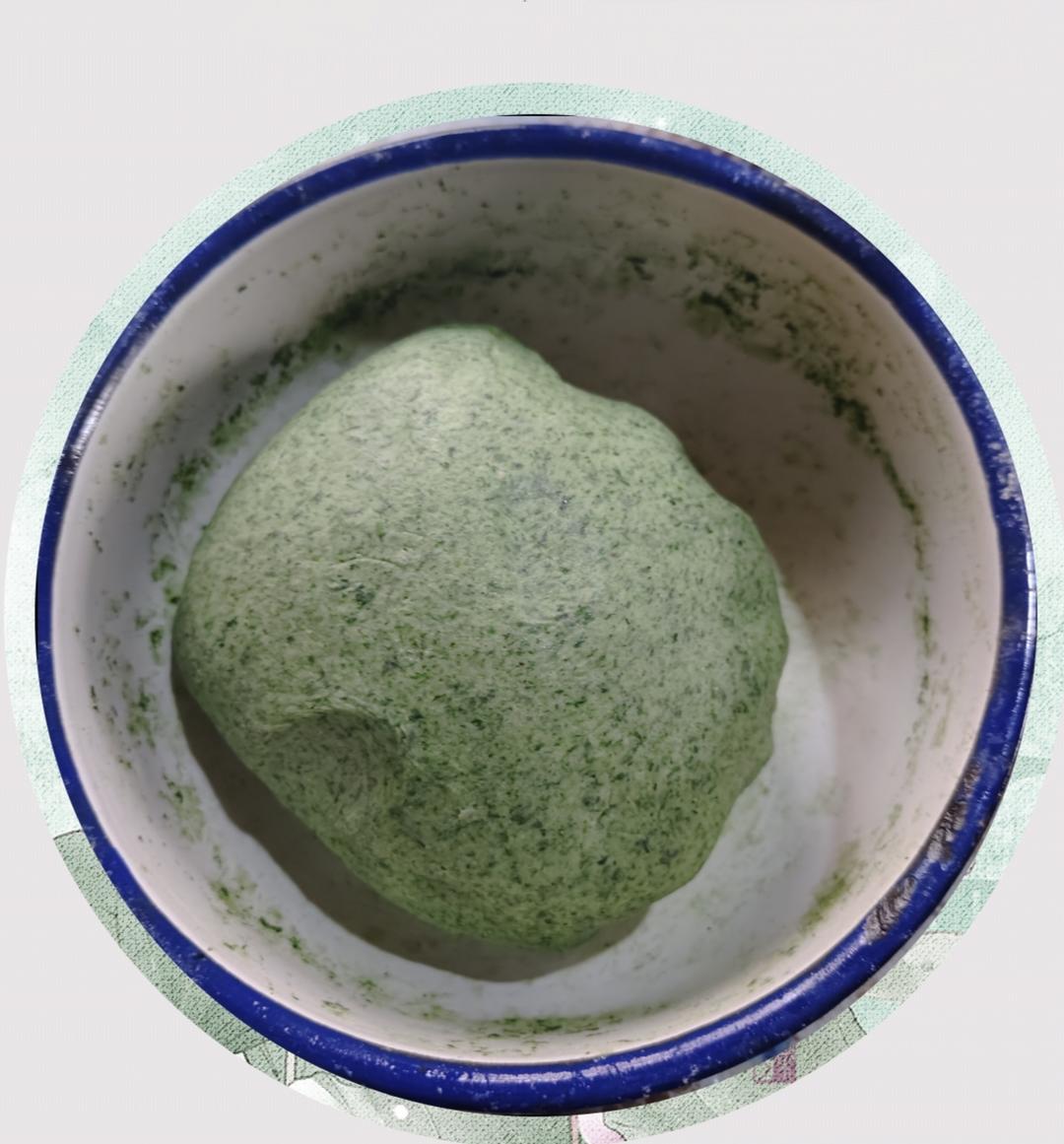 清明粿（笋丁馅青团）
