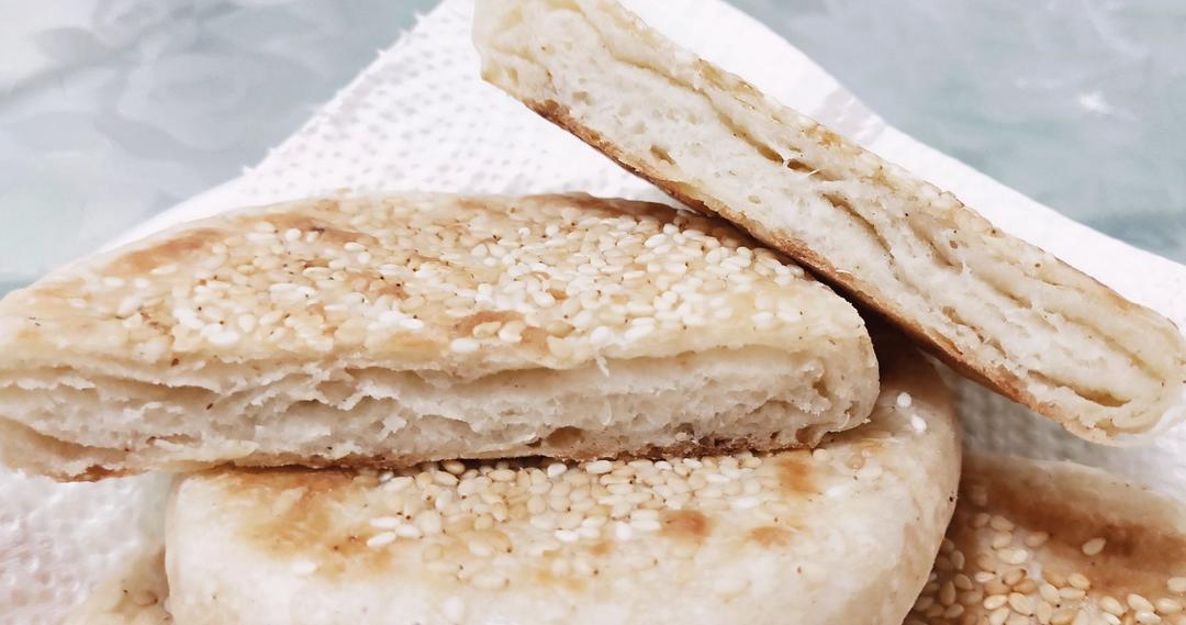 松软五香烧饼