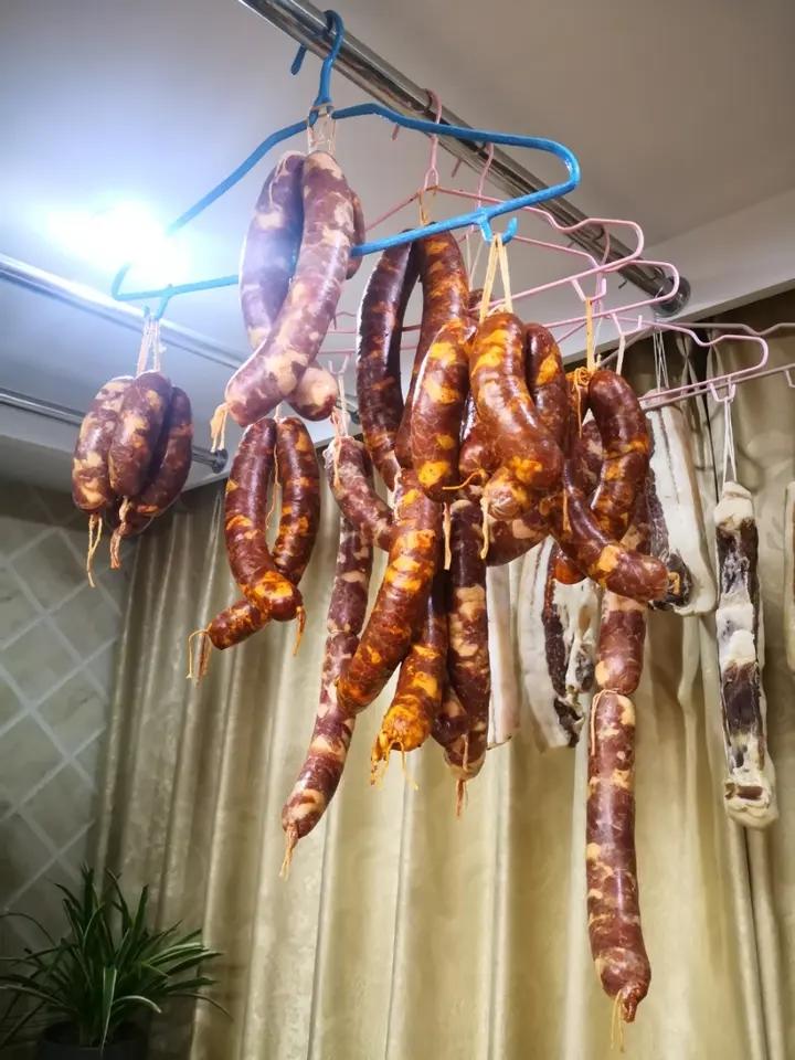 自制广味腊肠