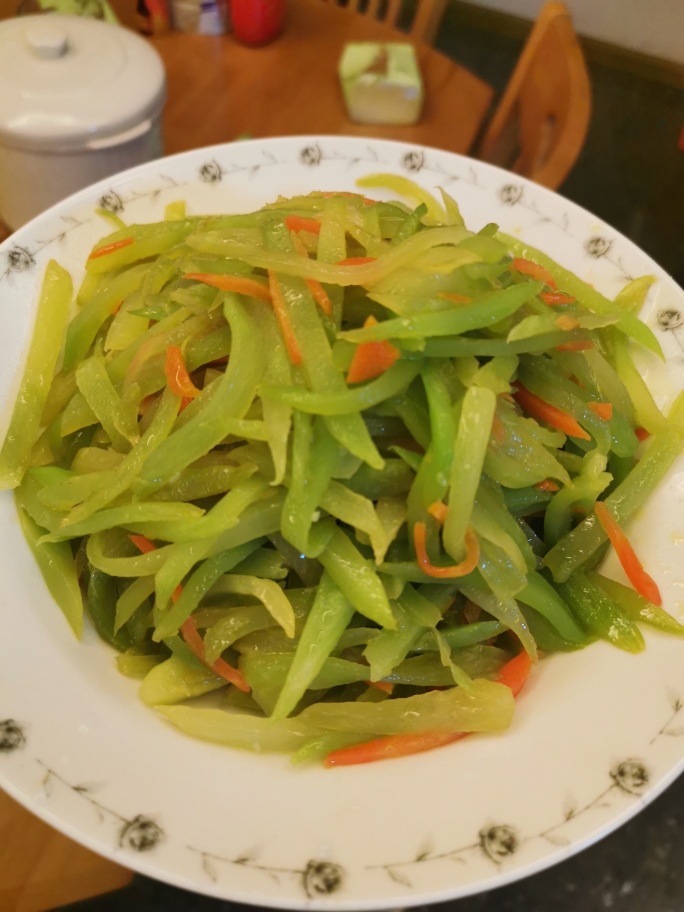 家常菜-清炒莴笋丝的做法 步骤9