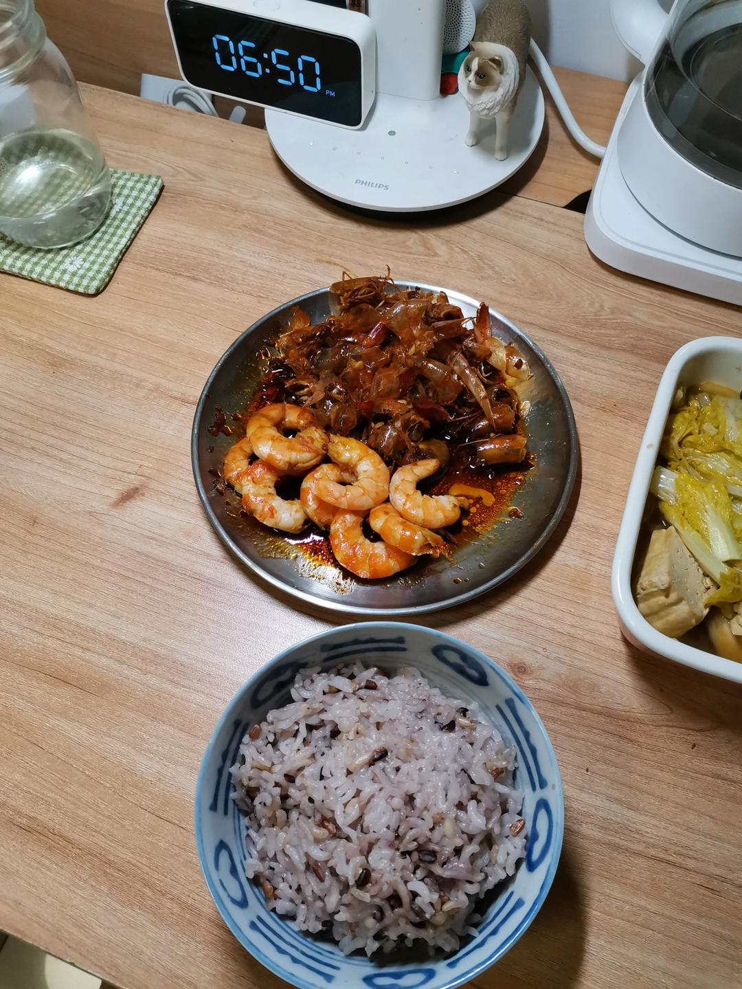 家庭版油焖大虾