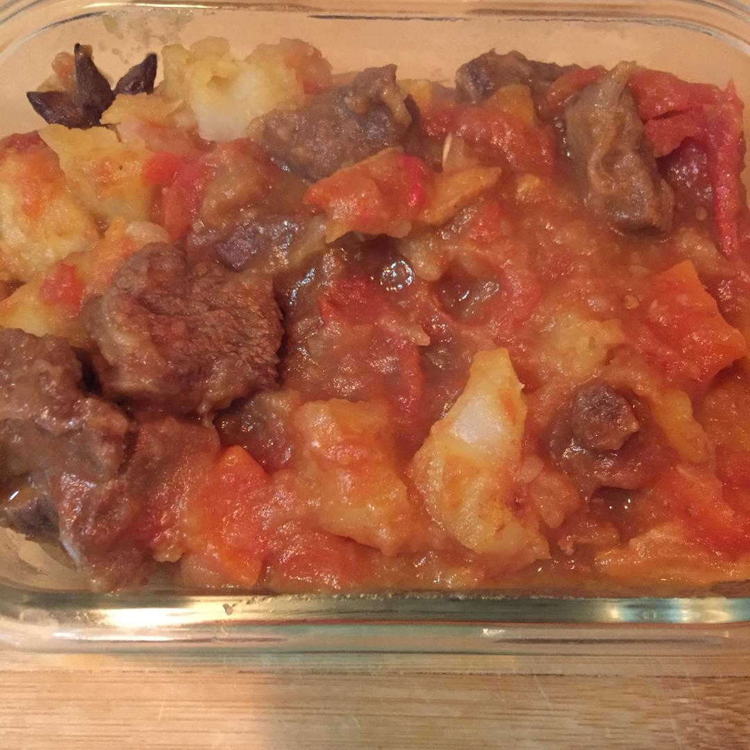 红烧牛肉土豆 （独家秘制）