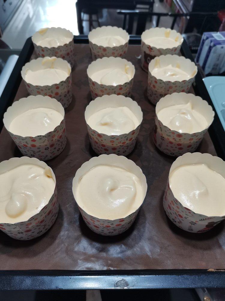 纸杯蛋糕 8寸戚风蛋糕的量