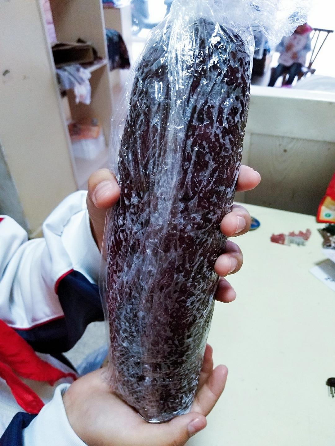 黑米粢饭团
