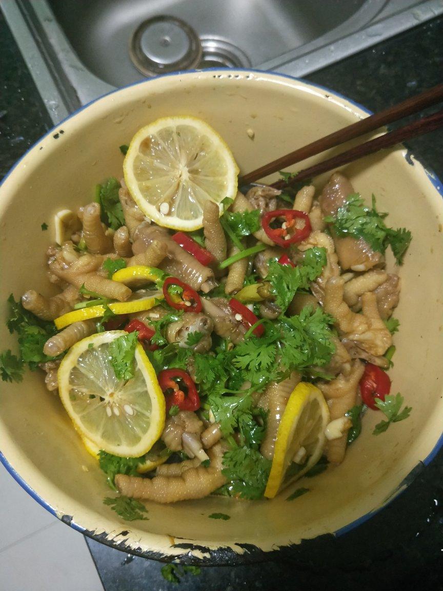 超好吃的🍋酸辣凤爪