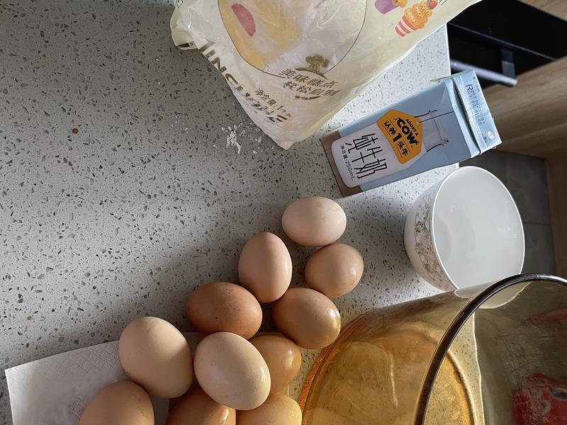 纯奶手撕吐司的做法 步骤1