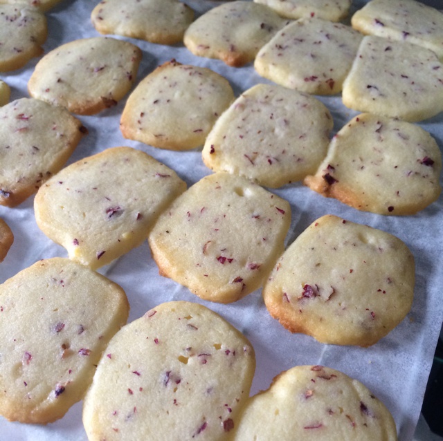 茉莉花茶柠檬饼干