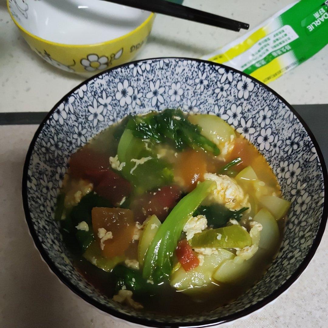 西葫芦番茄浓汤