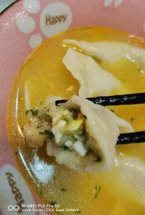 大馅的芹菜香干素水饺的做法 步骤9