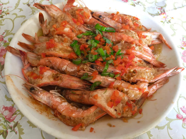 蒜蓉粉丝蒸虾