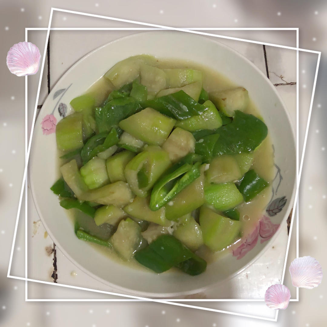我家清炒丝瓜