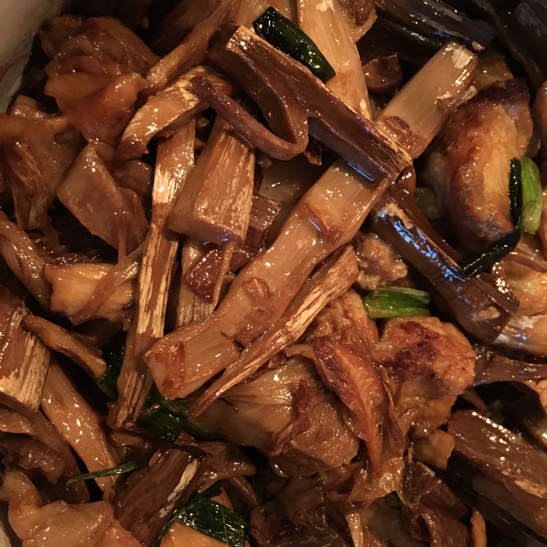 笋干炒肉