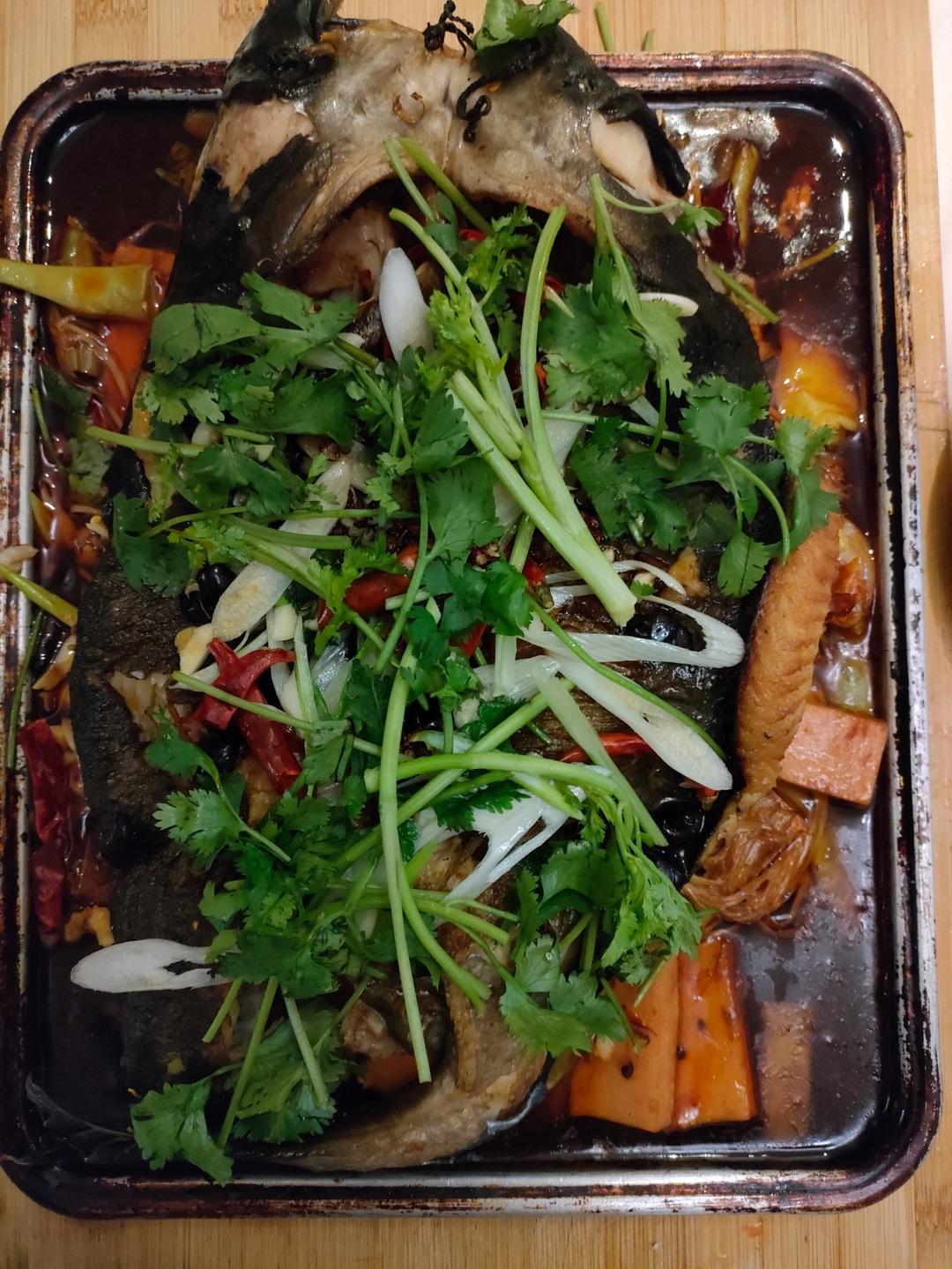 重庆烤鱼(烤箱版)爆好吃，爆简单