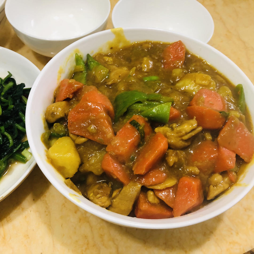 咖喱土豆鸡块