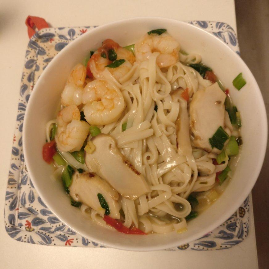 虾仁西红柿热汤面丨健康·三餐<好好吃饭8>
