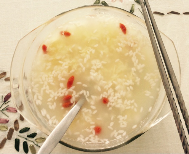 蛋花酒酿圆子