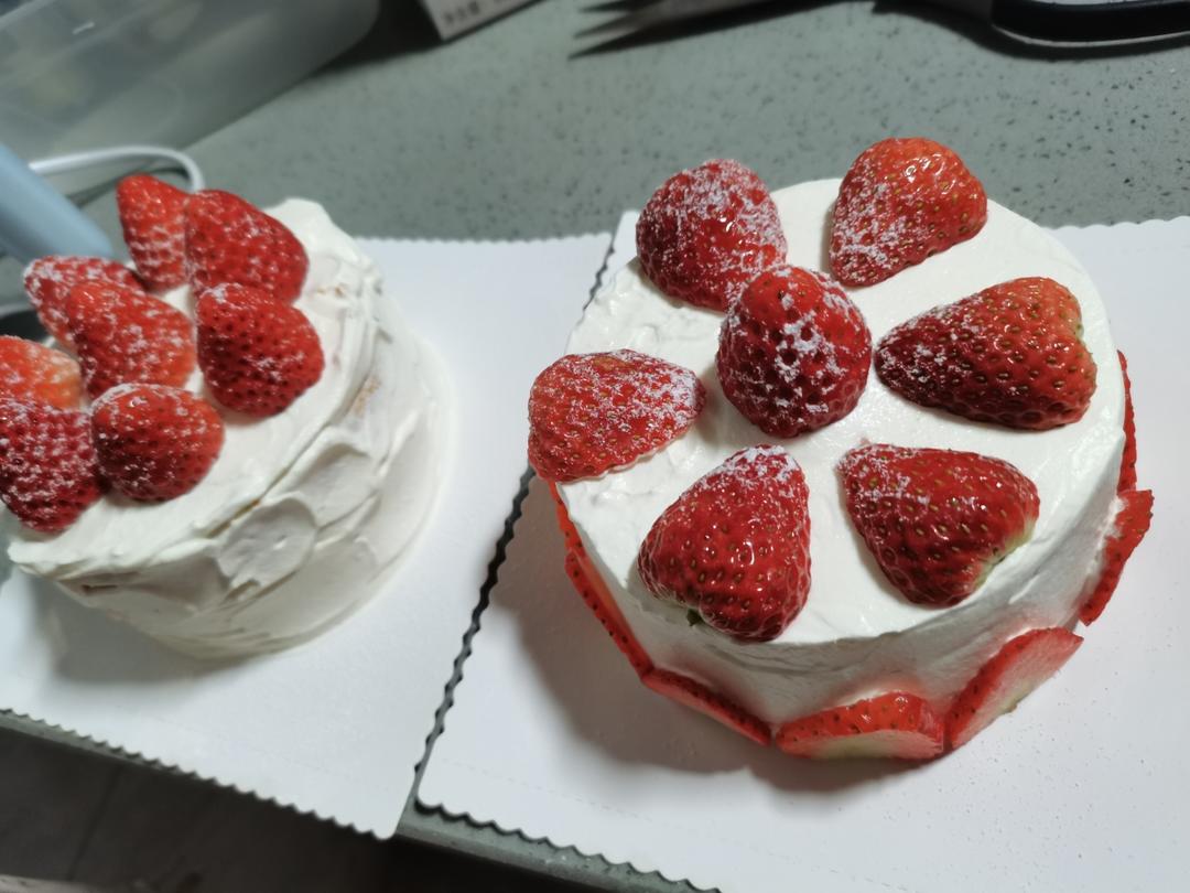 4寸原味戚风蛋糕