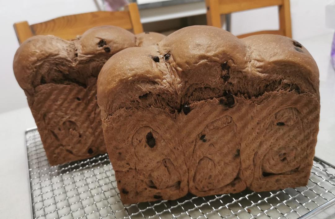 奶油巧克力吐司