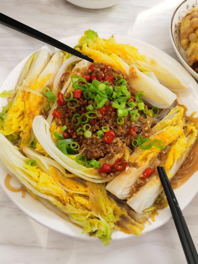 蒜蓉粉丝娃娃菜