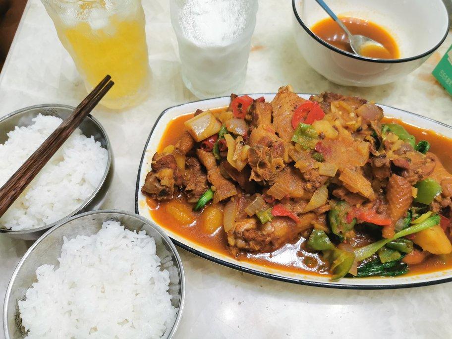 新疆特色大盘鸡（附加皮带面做法）