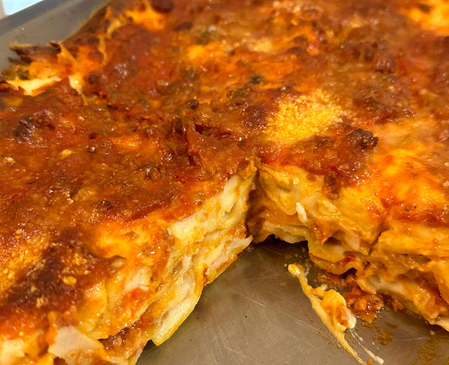 简单的家庭式意大利Lasagna（千层面）