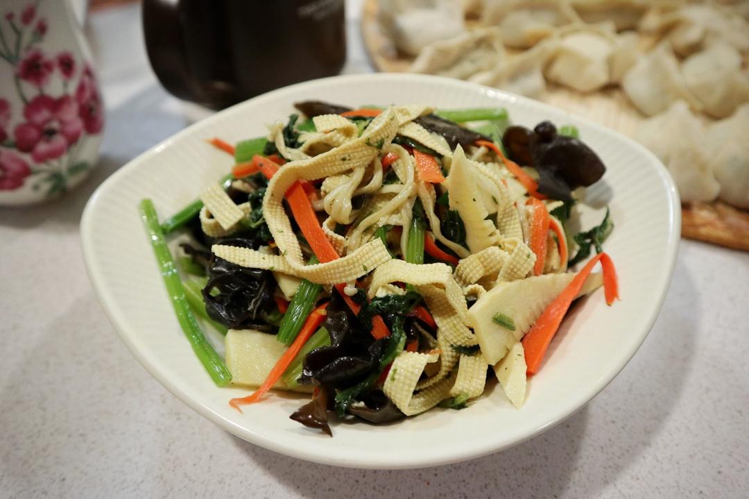 【素】十样菜--老南京什锦菜-南京人过年的餐桌必备