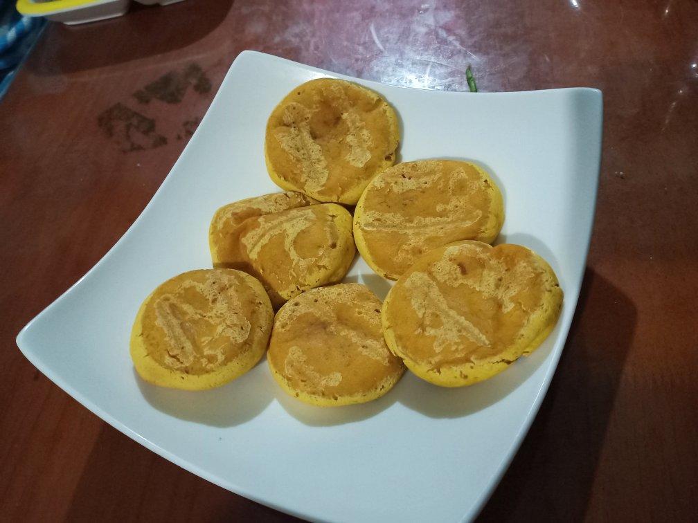 低脂美味好吃～脆皮糯米南瓜饼